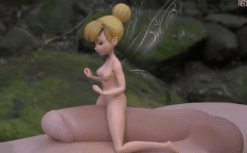 Tinkerbell learns to fly (redmoa) [Disney, Tinkerbell]