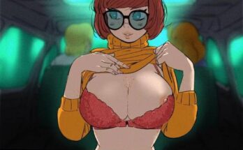 Velma showing her tits (Roumgu) [Scooby Doo]