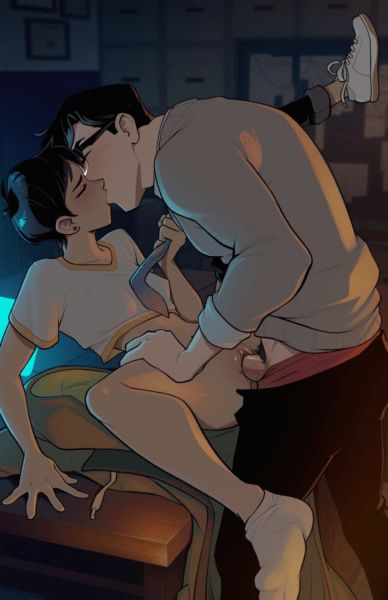 Lois Lane and Clark Kent having passionate fucking on the office table (zet13) [DC Superman]