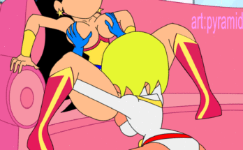 Power girl Fondles Wonder Woman’s Tits As She Eats Her Out!! (Pyramid) [TeenTitansGO]