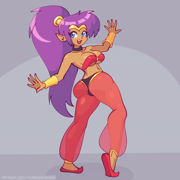 Shantae - sexy dancing half genie (SuperSatanSon) [Shantae]