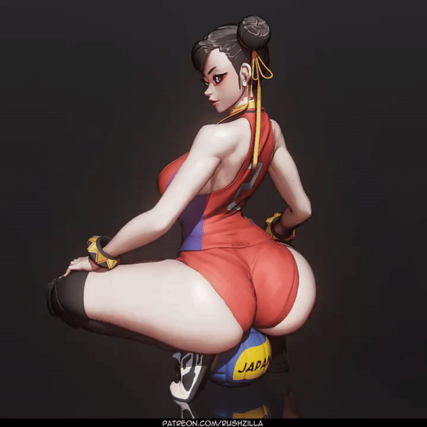 Volleyball Chun-Li (Rushzilla/Aestheticc_Meme) [Street Fighter]