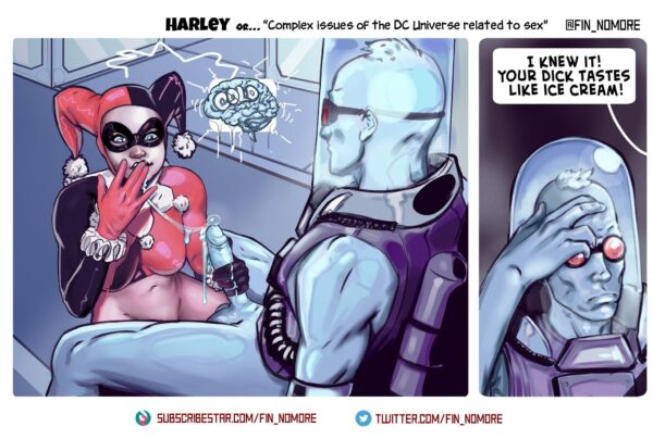 Harley Quinn and Mr. Freeze (FinNomore) [Batman]