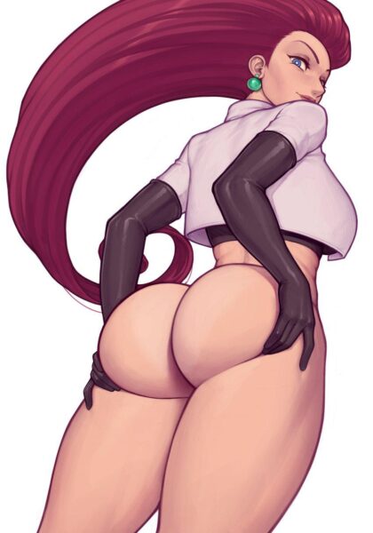 Jessie Showing Her Ass (Asura) [Pokemon]