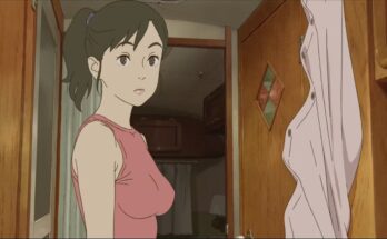 Mina gets naked and takes a shower (Hiroyuki Okiura) [ROBOT ON THE ROAD]