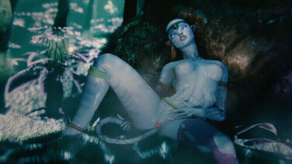 Neytiri's self-pleasure (GIFDOOZER) [Avatar]