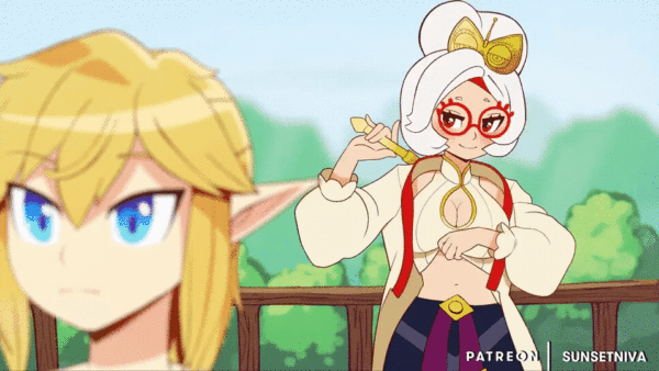 What Purah does when Link isn't looking (SunsetNiva) [The Legend of Zelda Tears of the Kingdom]