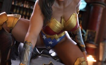 Wonder Woman, Batman - no contingency plan against cowgirl style (Smitty) [DC]