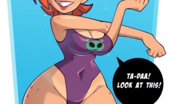 Gwen Tennyson stretching out in a fuckingy one piece (noctz) [Ben 10]
