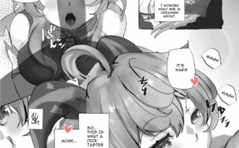 [Nekone] Ganyu - Blowjob Doujin Gif