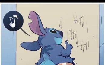 Stitch can't get enough of Nani (sparrow) [lilo and stitch]