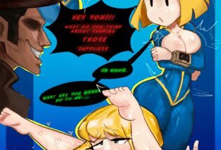 Vault girl knows how to make an exchange [Fallout] (Sinedahh)