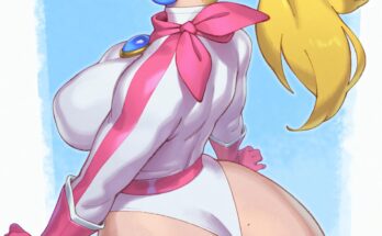 Princess Peach [Mario] (rizdraws)