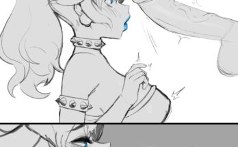 Bowsette opens that mouth [Mario] (MadAbalone)