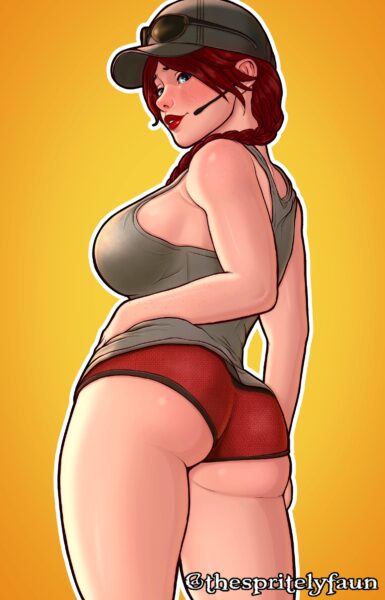 Ash in her casual outfit (Rainbow 6 Siege) [thespritelyfaun]