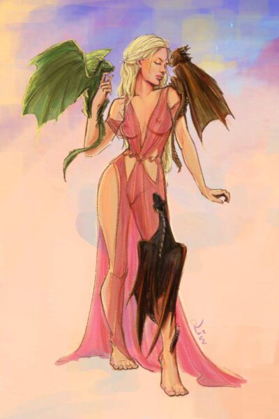 Daenerys Targaryen Queen of Dragons [Game of Thrones] (Livv)