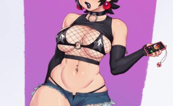 Princess Peach showing off her new outfit (Rizdraws) [Super Mario Bros.]
