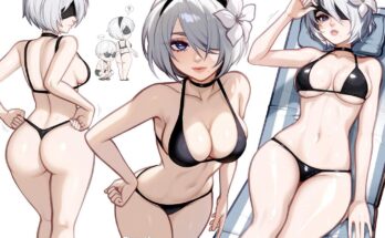 Summer 2B (blushyspicy) [Nier Automata]