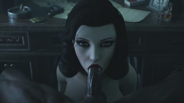 Elizabeth blowjob (Syphe) [BioShock]
