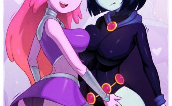 Bubbline x TeenTitans (Satelyte_Art)[Adventure Time]