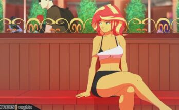 Sunset Shimmer flashing in public (oughta) [MY LITTLE PONY: FRIENDSHIP IS MAGIC]