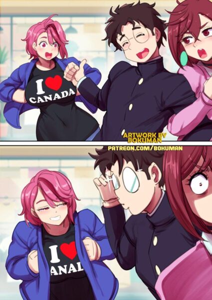 Aira Loves Canada (Bokuman) [Dandadan] 