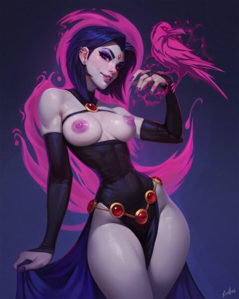 Raven (evulchibi) [Teen Titans]