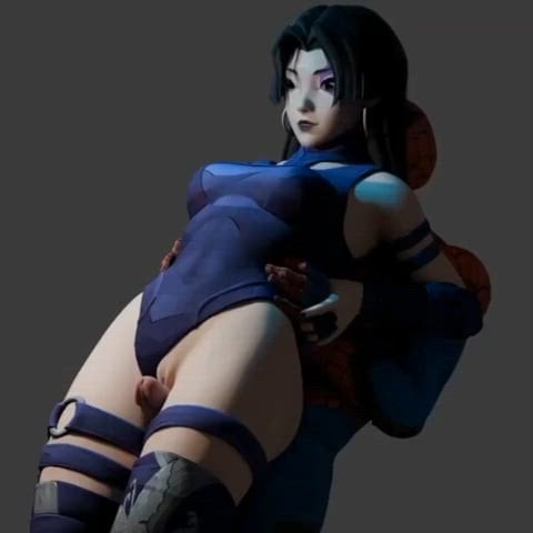 Psylocke getting teased by Spider Man (JTopau) [Marvel Rivals]