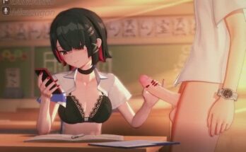 Ellen Joe Handjob (Anna Anon) [Zenless Zone Zero]