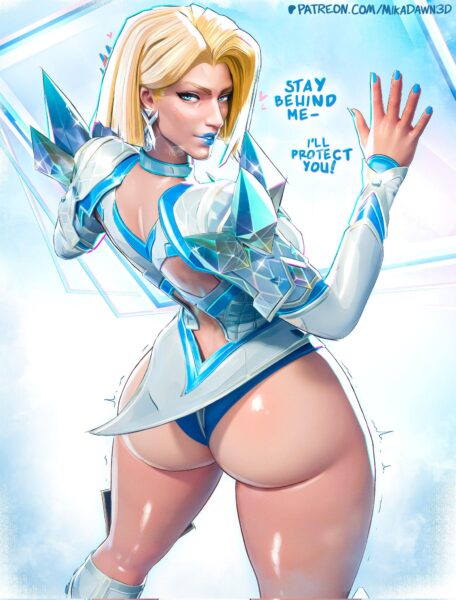 Emma Frost will protect you (MikaDawn3D) [Marvel Rivals]