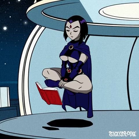 Ravens dimensional glory holes (StickySp00dge) [Teen Titans]