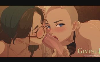Alma & Gemma blowjob (Gintsu) [Monster Hunter Wilds]