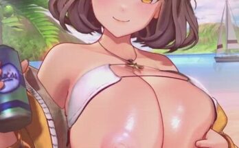 Anis showing off her tits (BlobCG) [Nikke: Goddess of Victory]