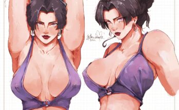 Casual Psylocke (Bon_drawr) [Marvel Rivals]