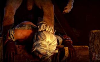 Ciri captured and pounded (Shirami) [The Witcher]