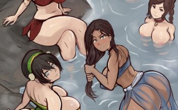 Katara, Toph, Azula, Mai & Ty Lee [Avatar The Last Airbender] (Arachnart)