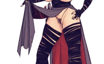 Rey Skywalker after going to the dark side (Devil HS) [Star Wars]