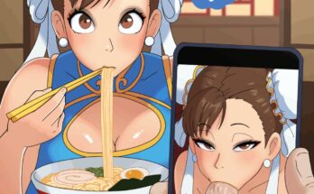 Chun-Li Slurping on It [Street Fighter] (LammyCore)