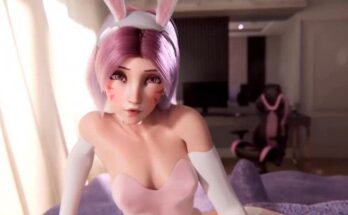 D.va hops into her Bunny Suit for a special mission (Entduke) [Overwatch]