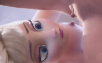 Elsa looks in awe at Anna's pussy before licking it. Elsa, Anna (Rastifan) [Frozen, Disney]