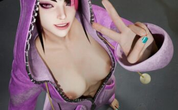 Juri looks great in her PJs [Street Fighter] (CybroKrimson)