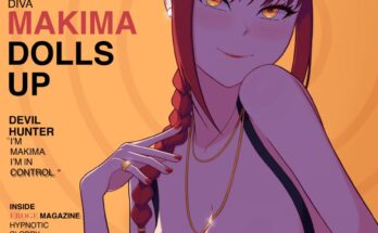 Makima Magazine Cover [Chainsaw Man] (EroBlissArt)