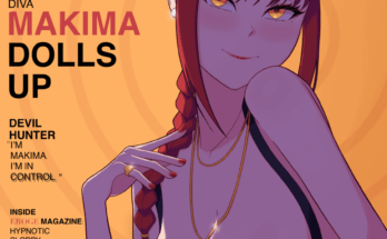 Makima Magazine Cover [Chainsaw Man] (EroBlissArt)