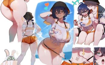 Belle's summer time outfit is catching something more than attention~ (Zenless Zone Zero) [Thiccwithaq]