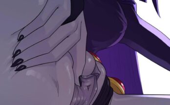 Raven’s wet pussy close up (Chrysalisdraws) [Teen Titans]