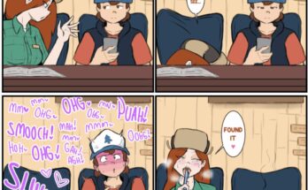 Wendy drops her pen (Banjabu) [Gravity Falls]