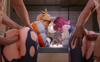Tracer and Dva (TheCount) [Overwatch]